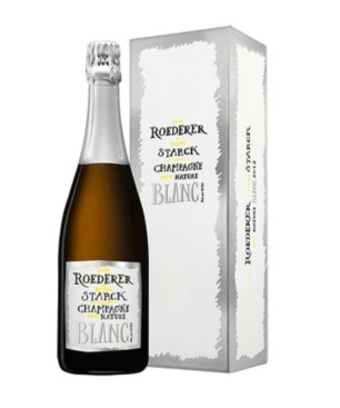 Louis Roederer Brut nature 'starck edition' champagne
