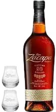 Box 1 bottiglia zacapa solera 23 anni + 2 bicchieri