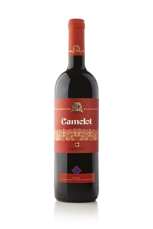 Camelot vino rosso doc cantina Firriato