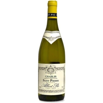 Chablis Albert pic vino  Saint Pierre