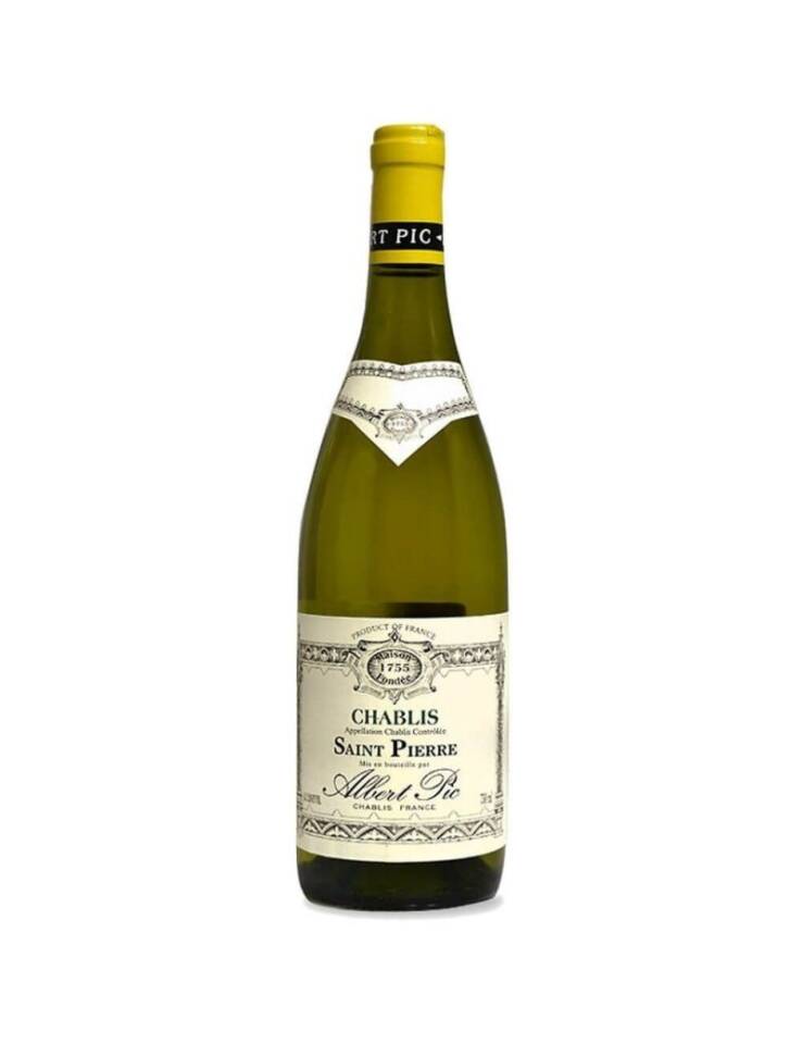 Chablis Albert pic vino Saint Pierre