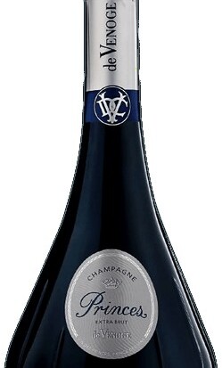 champagne  princes extra brut de venoge