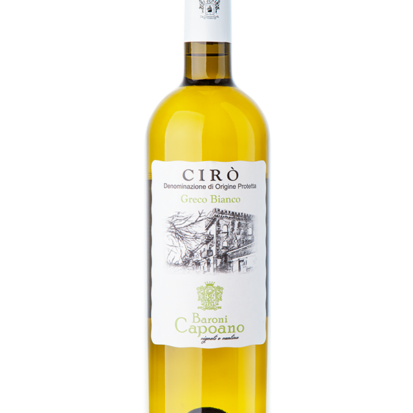 Ciro' Bianco  cantine Baroni Capoano