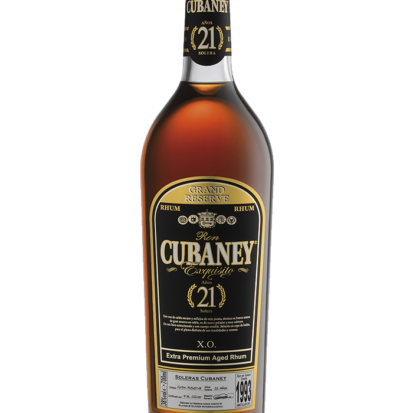 Cubaney 21 anni rum con cassetta di legno