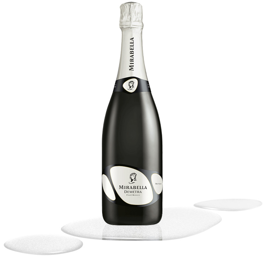 franciacorta pinot bianco brut nature mirabella