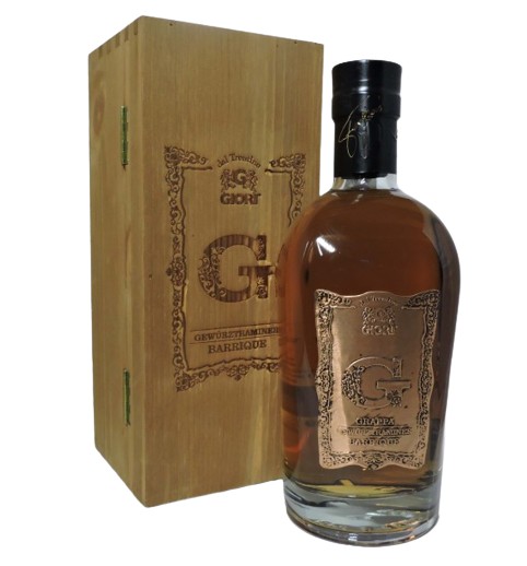 Grappa Gewurtztraminer barricata giori 'g'