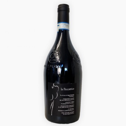 La Peccatrice vino rosso frizzante cantina Bisi 2023