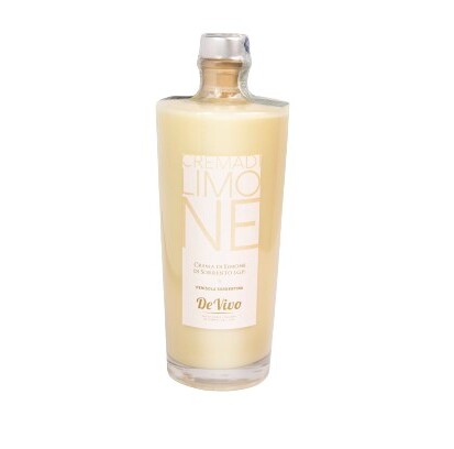 Liquore di crema di limoni De Vivo