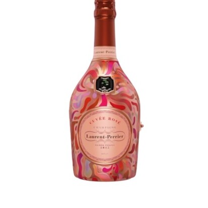 Laurent Perrier cuvée Rose' jacket petali edizione limitata