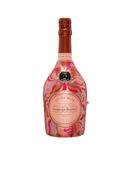 Laurent Perrier cuvée Rose' jacket petali edizione limitata