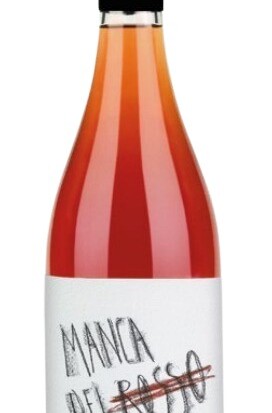Manca del rosso vino rosato Le Quattro Volte