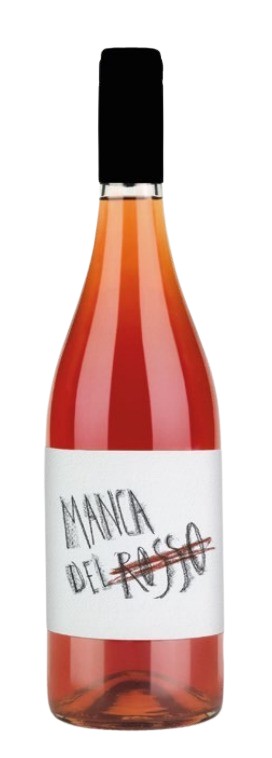 Manca del rosso vino rosato Le Quattro Volte