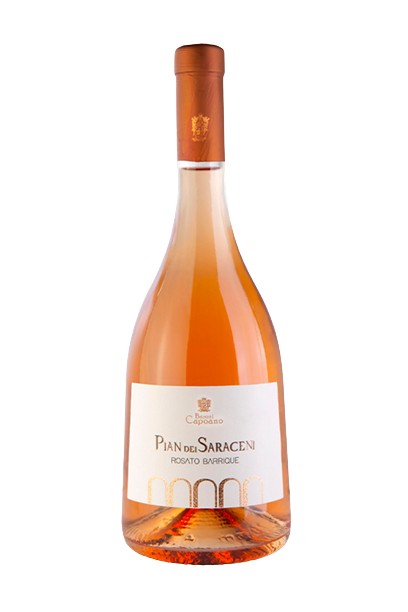 Pian dei Saraceni rosato barrique cantine Baroni Capoano