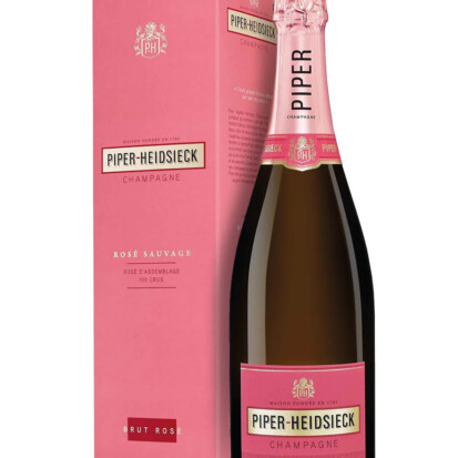 Champagne Piper heidsieck rosé sauvage