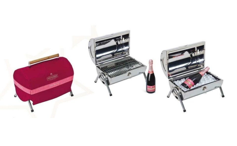 Piper-Heidsieck champagne rosè sauvage +set Barbecue