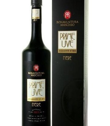 Prime Uve Nera grappa bonaventura maschio