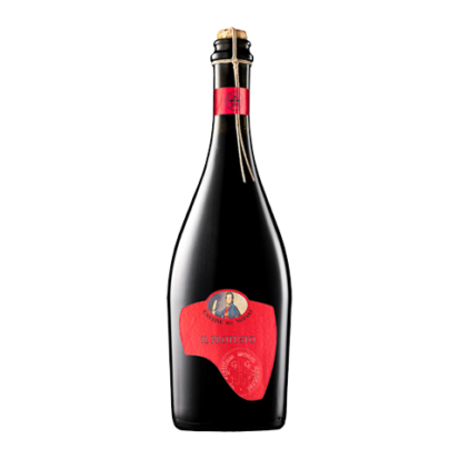 Protesto vino rosso frizzante cantine del notaio
