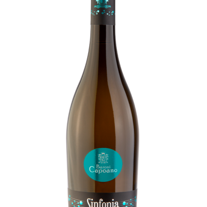 Sinfonia Bianco vino bianco frizzante cantine Baroni Capoano
