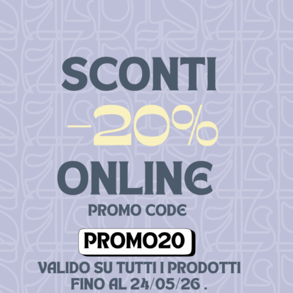 ANNUNCIO SCONTO -20%