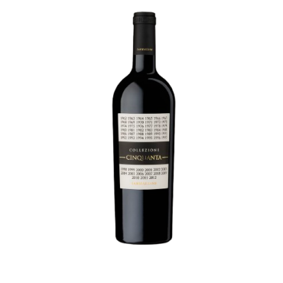 Collezione cinquanta  vino rosso San Marzano