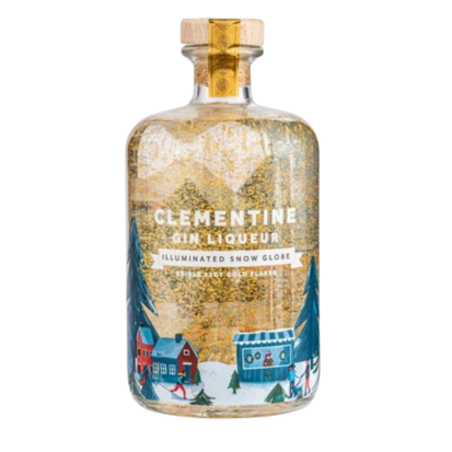 Gin snow globe clementine Hayman's