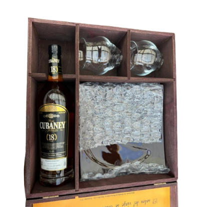 confezione Cubaney 25 anni + 2 bicchieri
