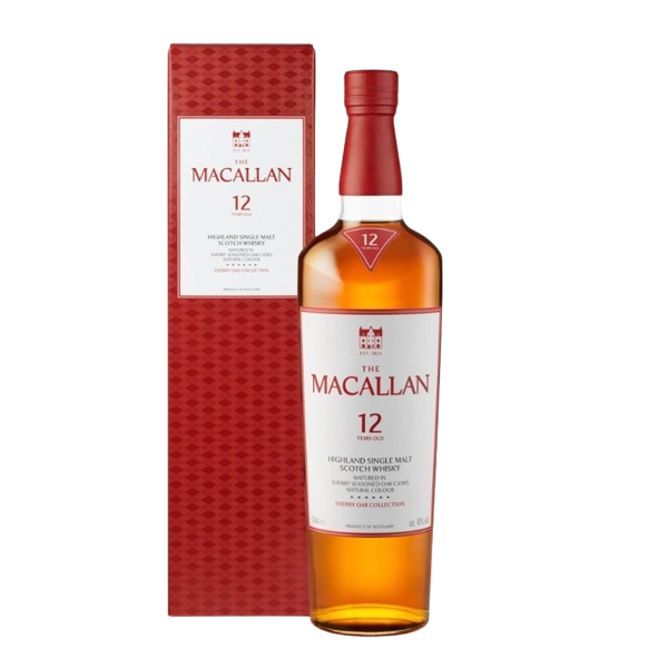 Macallan 12 anni old Sherry oak Cask whisky