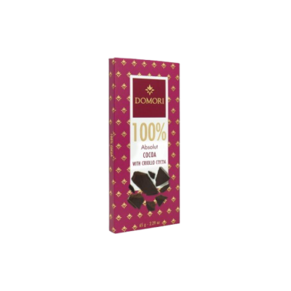 Tavoletta fondente 100% Domori 75g