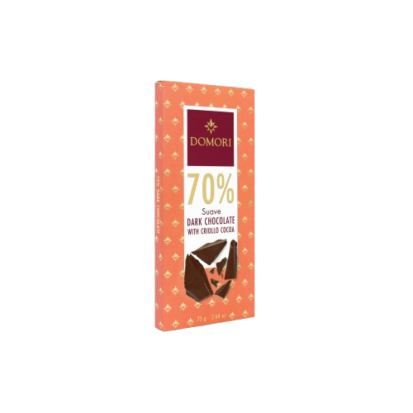 Tavoletta 70% fondente Domori 75g