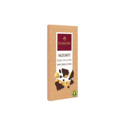 Tavoletta fondente con nocciole Domori 75g
