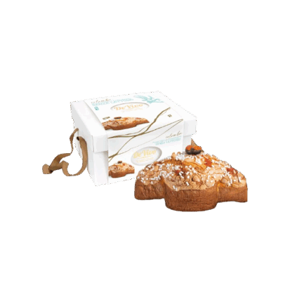 Colomba pellecchiella e cioccolato senza lattosio De Vivo 1kg